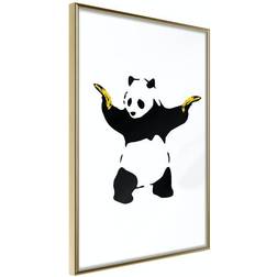Arkiio Affisch Panda with Guns [Poster] 30x45 Poster